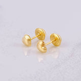 Topos Corazón 0.45g / in / 4.7mm Oro Amarillo 18K