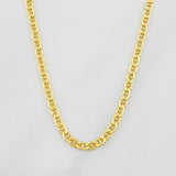 Flat Mariner Chain 2.3g / 24 in / 1.87mm Yellow Gold 18K