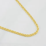 Flat Mariner Chain 2.3g / 24 in / 1.87mm Yellow Gold 18K