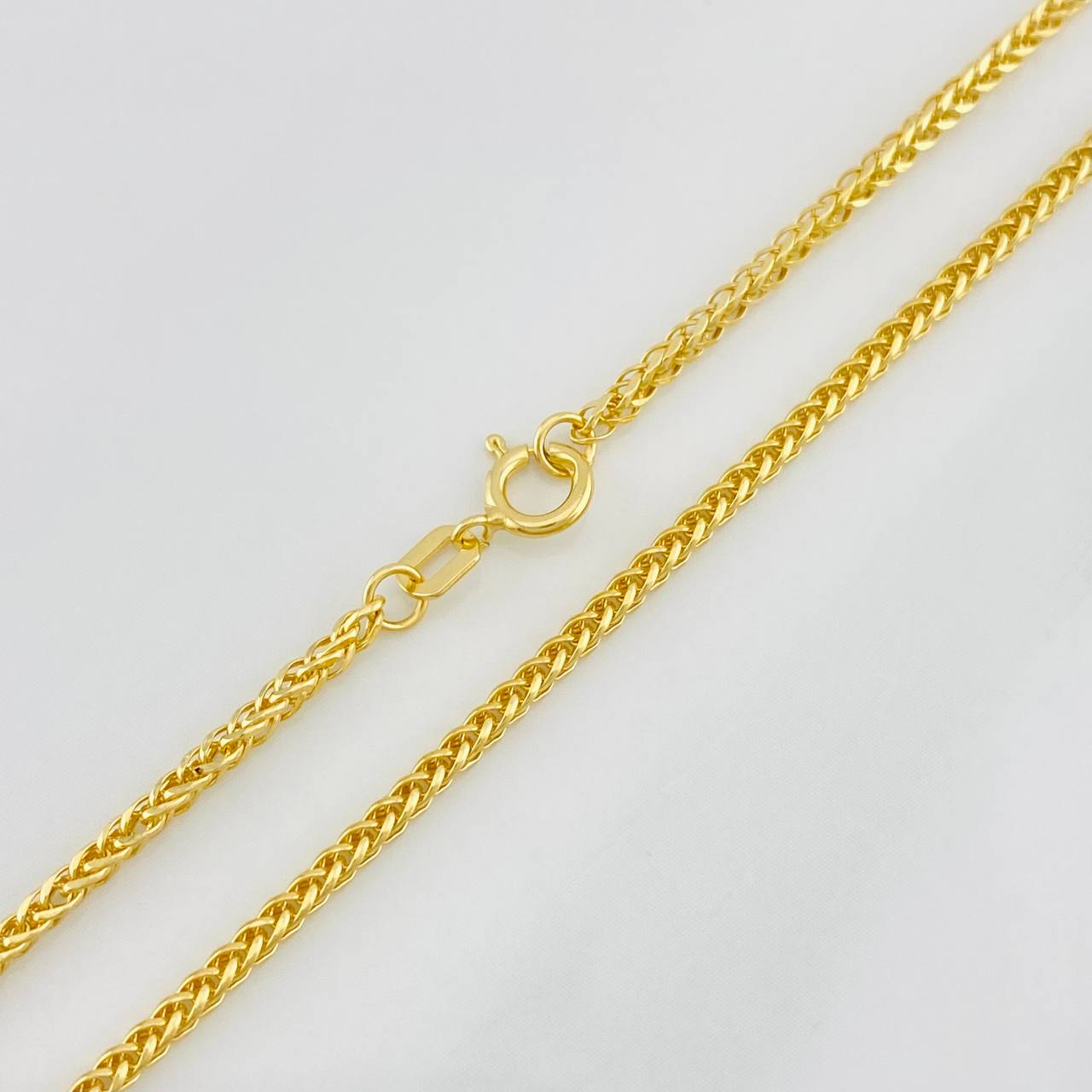Cadena Franco 2.8g / 24 in / 1.52mm Oro Amarillo 18K
