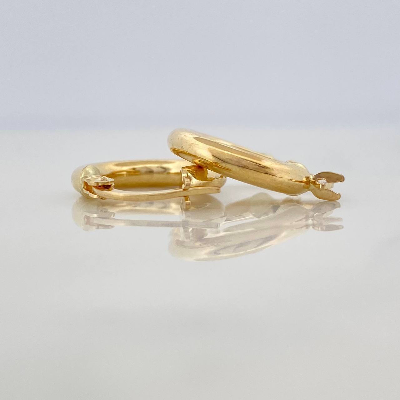 Candongas Jass 1.35 g / 1/2 in Oro Amarillo 18K