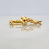 Candongas Jass 1.35 g / 1/2 in Oro Amarillo 18K