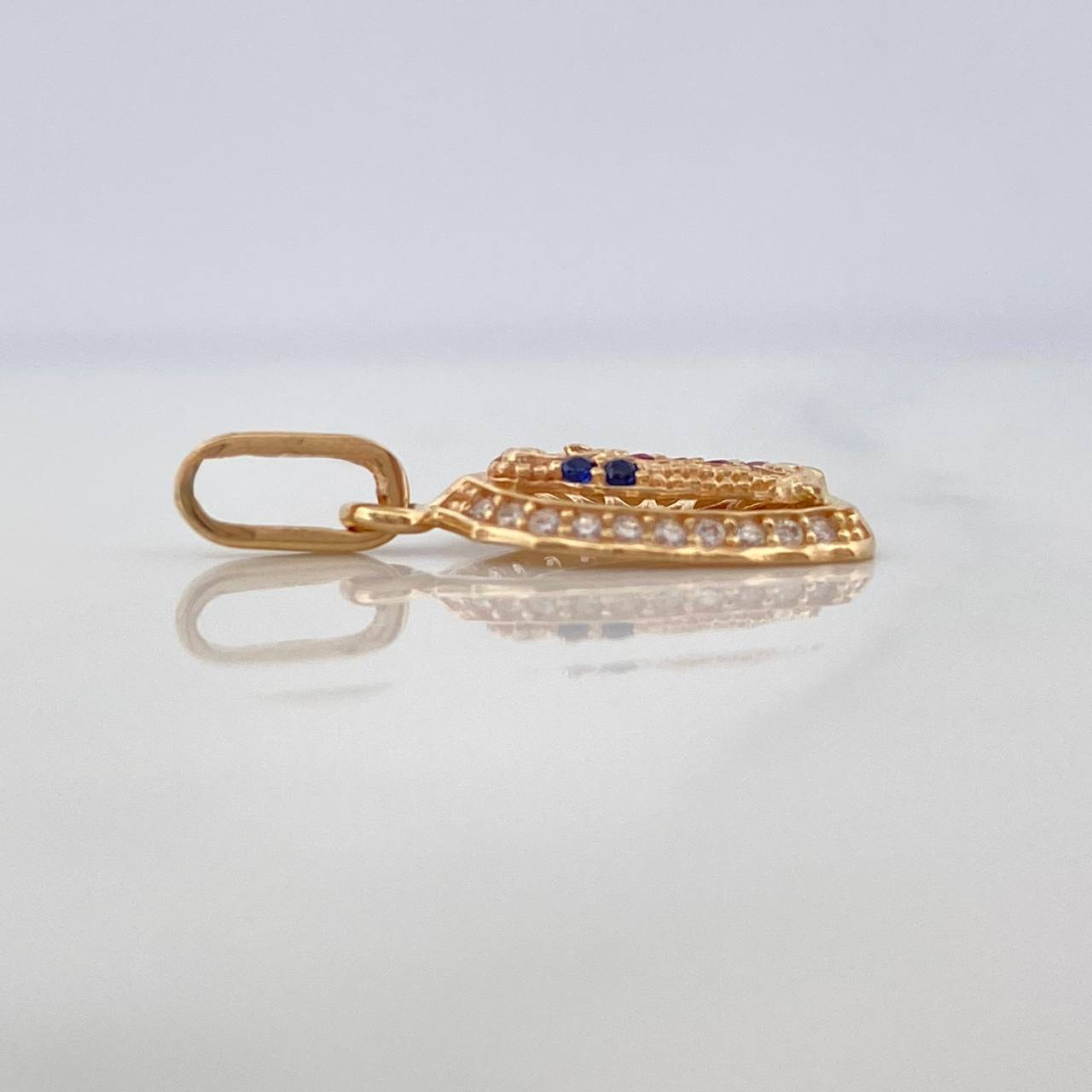 Dije Virgen De Guadalupe 1.25 g / 3/4 in Oro Amarillo 18K