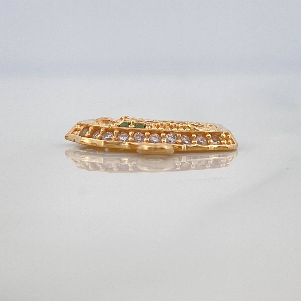 Herraje Virgen De Guadalupe 1.25 g / 1/2 in Oro Amarillo 18K