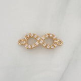 Charm Infinito 1.2 g / 3/4 in Yellow Gold 18K