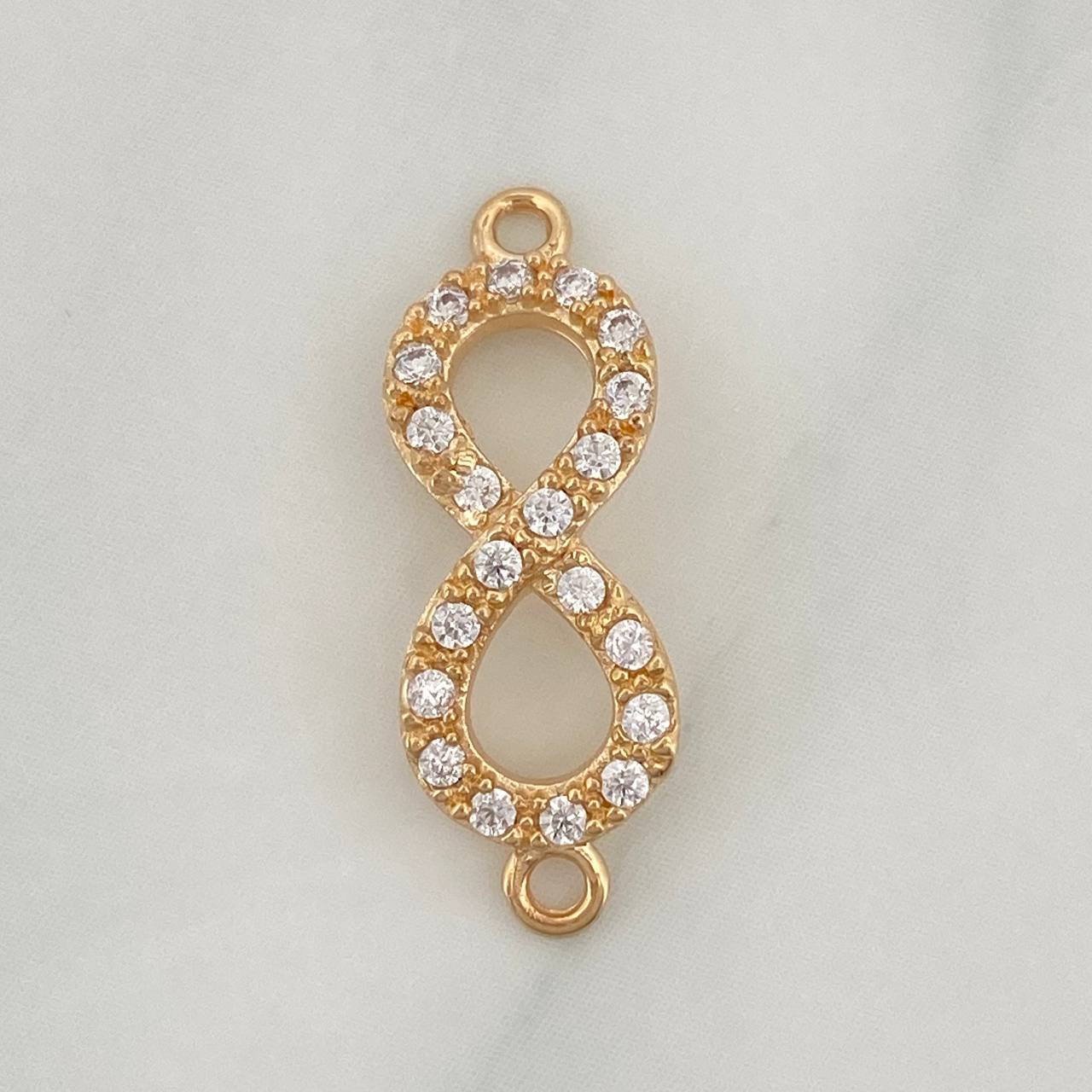 Charm Infinito 1.2 g / 3/4 in Yellow Gold 18K