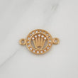 Charm Crown 1.2 g / 3/4 in Yellow Gold 18K