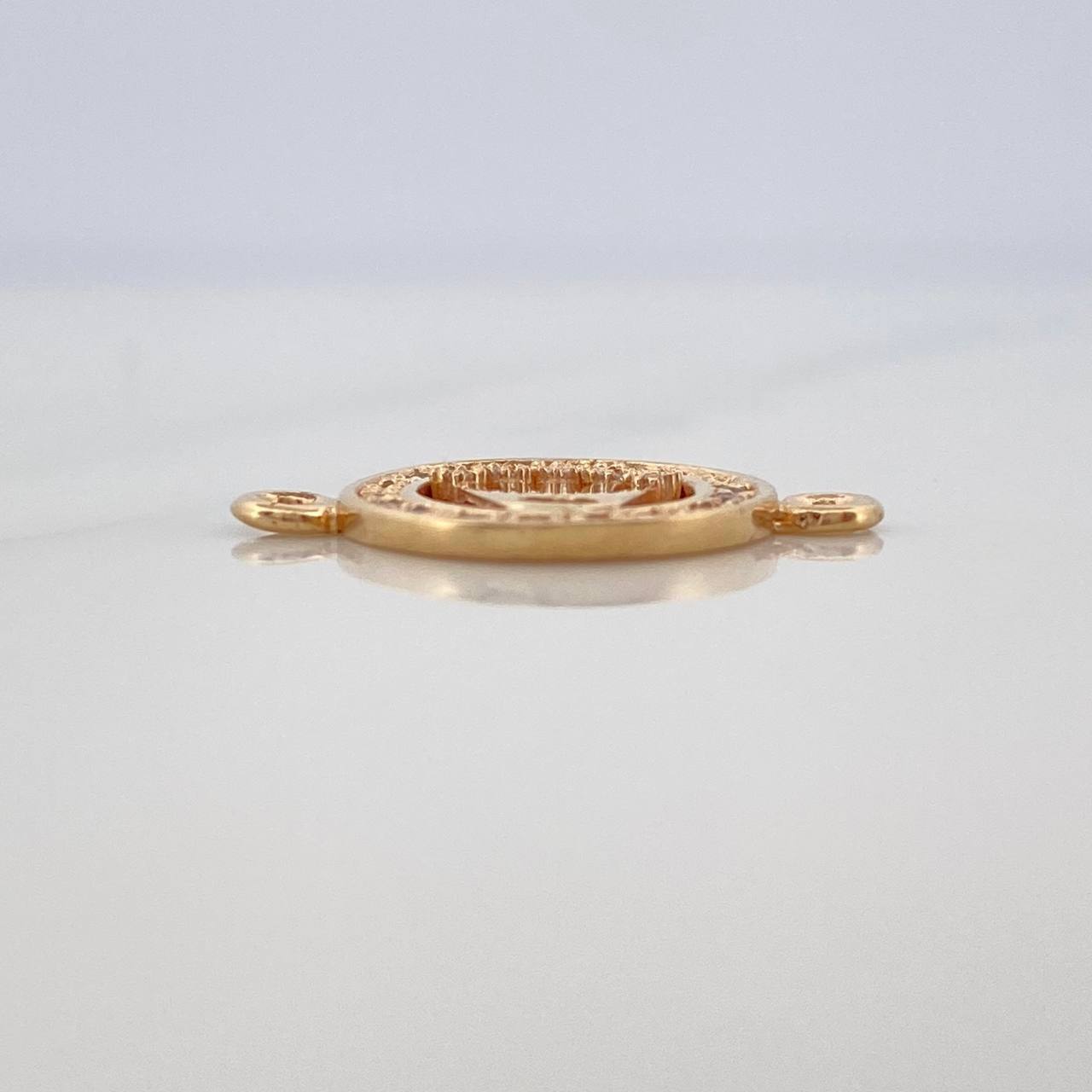 Charm Crown 1.2 g / 3/4 in Yellow Gold 18K