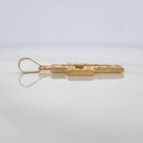 Dije Cruz Silueta 2 g / 1 1/4 in Oro Amarillo 18K