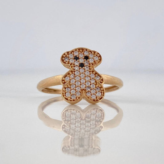Bear Ts Ring 2.35 g / T8 Yellow Gold 18K