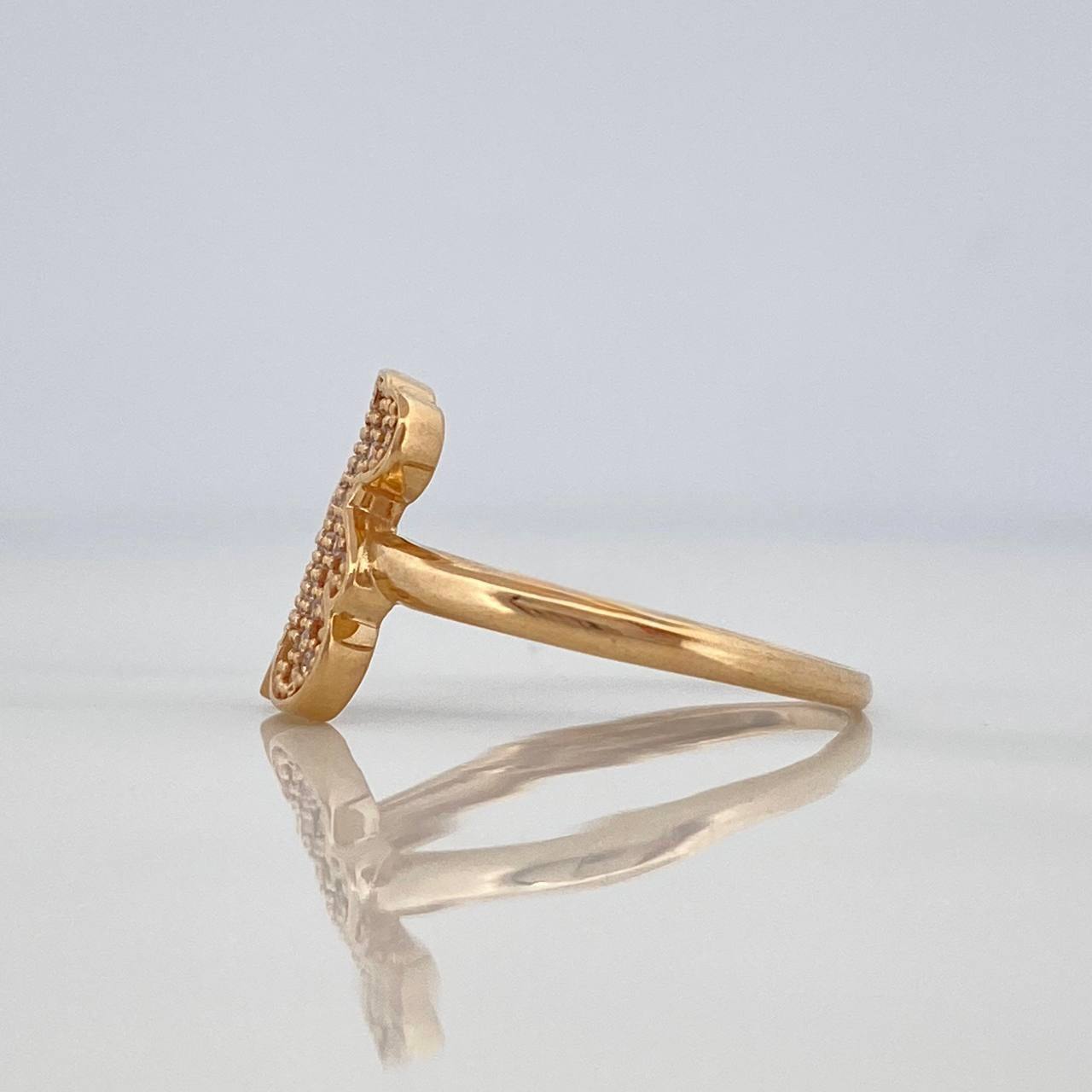 Anillo Oso Ts 2.35 g / T8 Oro Amarillo 18K