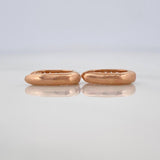 Eve Hoop Earrings 2.25 g / 1/2 in Rose Gold 18K