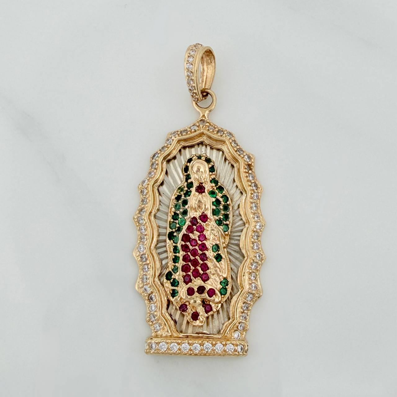 Dije Virgen Guadalupe 10.65 g / 2 in Oro Amarillo 18K