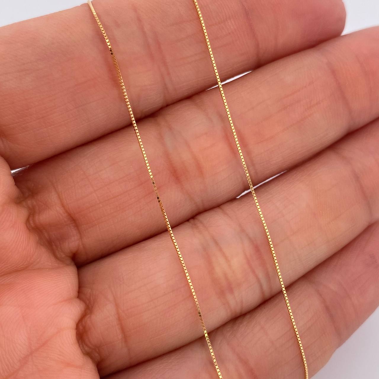 Set Cadena y Dije Veneciana + Libelula 1.2gr / 17 3/4 in / Oro Amarillo 18K %