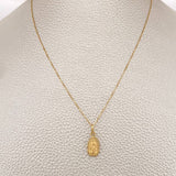 Set Cadena y Dije Veneciana + Virgen Guadalupe 1.4gr / 15 3/4 in / Oro Amarillo 18K %