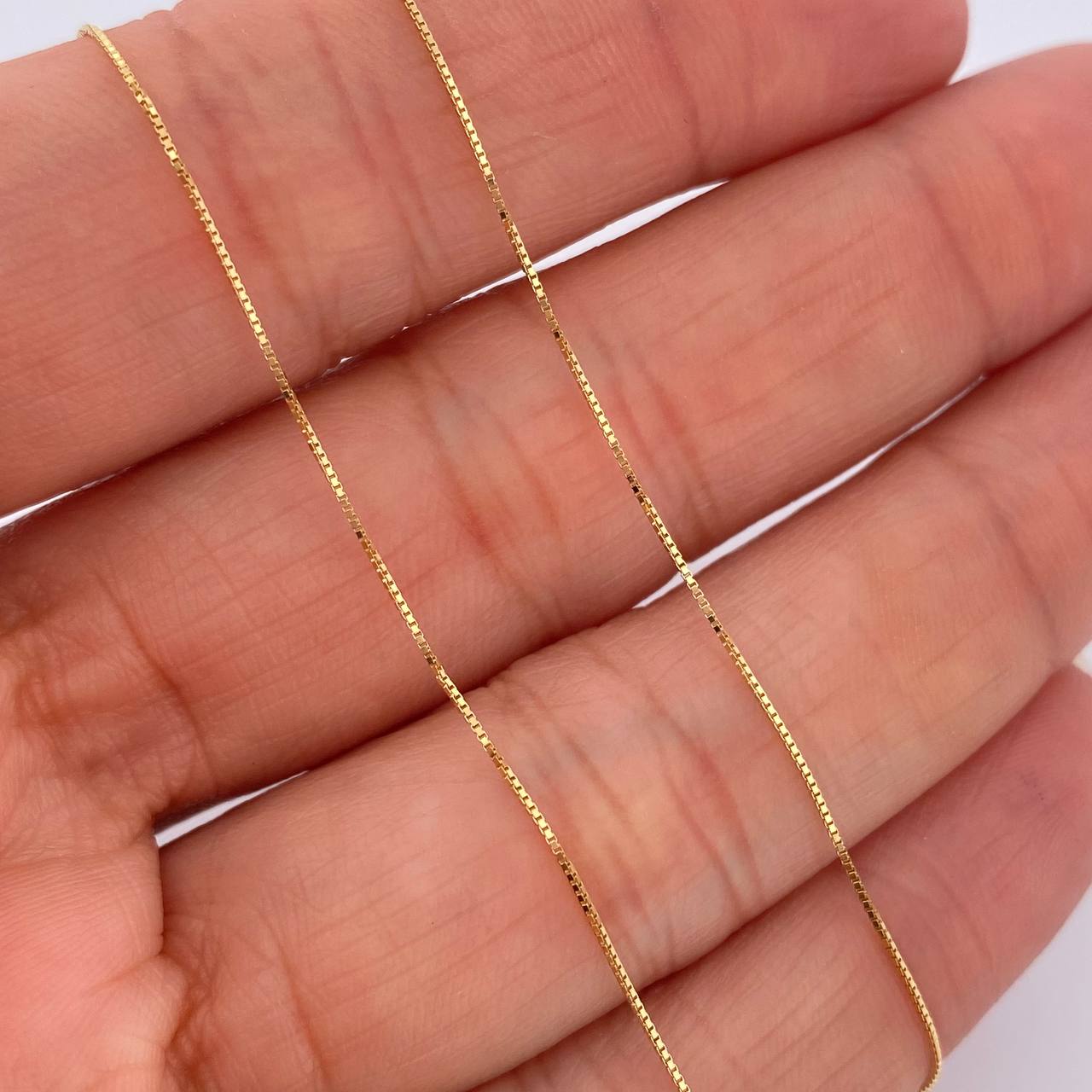 Set Cadena y Dije Veneciana + Libelula 1.3gr / 15 3/4 in / Oro Amarillo 18K %