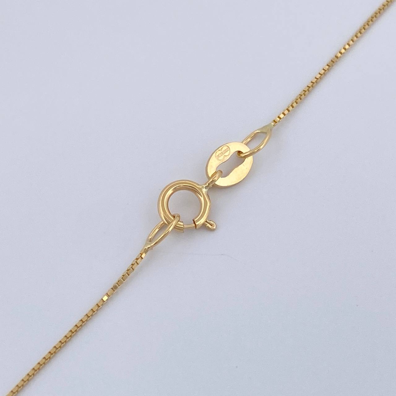 Set Cadena y Dije Veneciana + Libelula 1.3gr / 15 3/4 in / Oro Amarillo 18K %