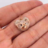 Dije Rostro Oso 3.05gr / 3/4 in / Oro Rosa 18K %