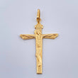 Pendant Cross Christ 1.4gr / 1.5in / 18K Gold $