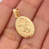 Dije Arcangel San Miguel 1.2gr / 3/4 in / Oro Amarillo 18K $