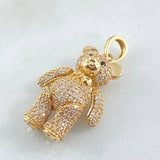 Articulated Bear Pendant 13.2gr / 4.2cm / 18K Gold