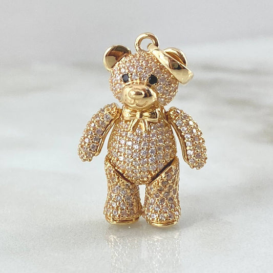 Articulated Bear Pendant 13.2gr / 4.2cm / 18K Gold