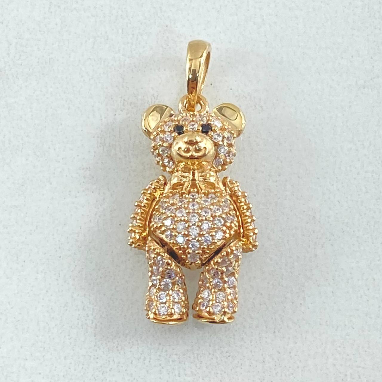 Dije Oso Articulado 4.1gr / 2.5cm / Oro 18K