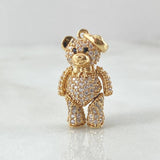 Dije Oso Articulado 4.1gr / 2.5cm / Oro 18K