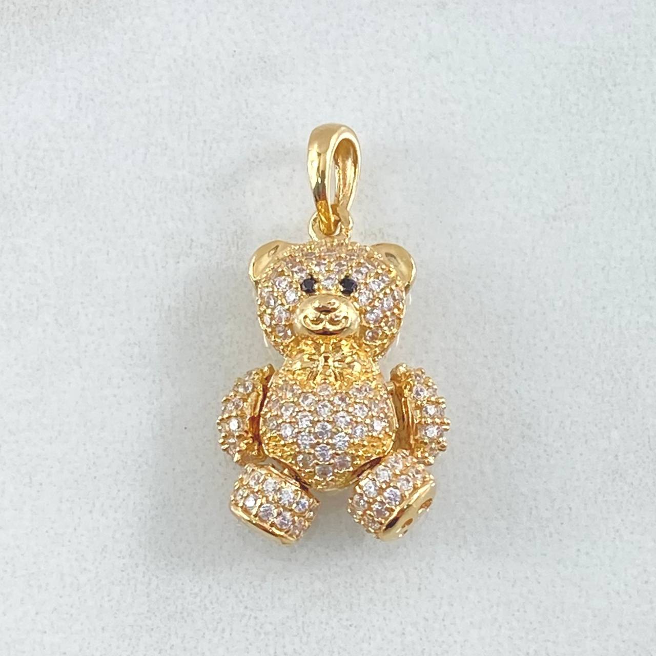 Pendant Articulated Bear 4.45gr / 2.3cm (0.9in) / 18K Gold