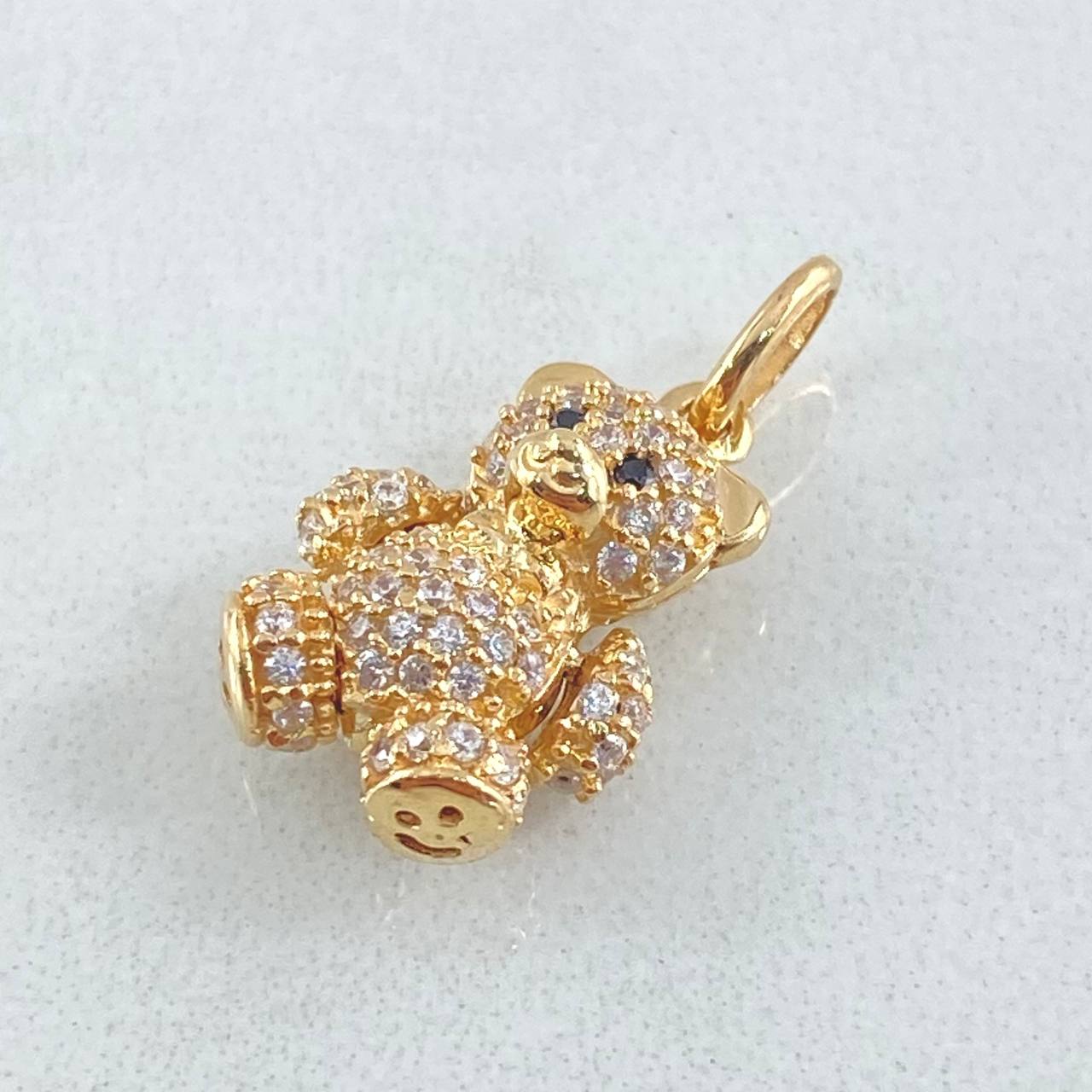 Articulated Bear Pendant 2.65gr / 2cm / 18K Gold