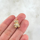 Articulated Bear Pendant 2.65gr / 2cm / 18K Gold