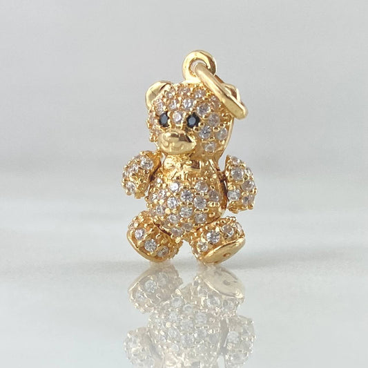 Articulated Bear Pendant 2.65gr / 2cm / 18K Gold