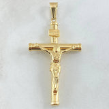 Dije Crúz Cristo 3.05gr / 5.5cm / Oro 18K ©