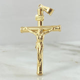 Dije Crúz Cristo 3.05gr / 5.5cm / Oro 18K ©