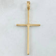 Dije Crúz Plana 2.25gr / 4.7cm / Oro 18K ©