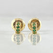 Stud Earrings Track 0.65gr / 18K Gold