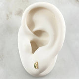 Stud Earrings Track 0.65gr / 18K Gold