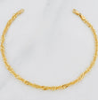 Pulso Singapur 3.3 g / 7 1/2 in / 2.85 mm Oro Amarillo 18K