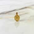 Pendant Letter H Oval 0.6gr / 1.8cm / Stamped Yellow Gold