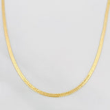 Cadena Espejo 2.35 g / 17 3/4 in / 1.45 mm Oro Amarillo 18K