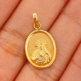 Pendant Maria Del Carmen 1gr / 3/4 in / 18K Gold $