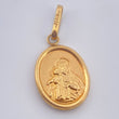 Pendant Maria Del Carmen 1gr / 3/4 in / 18K Gold $