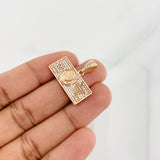 Dije One Dolar 3.7g / 1 in Dos Oros Blanco Rosa 18K