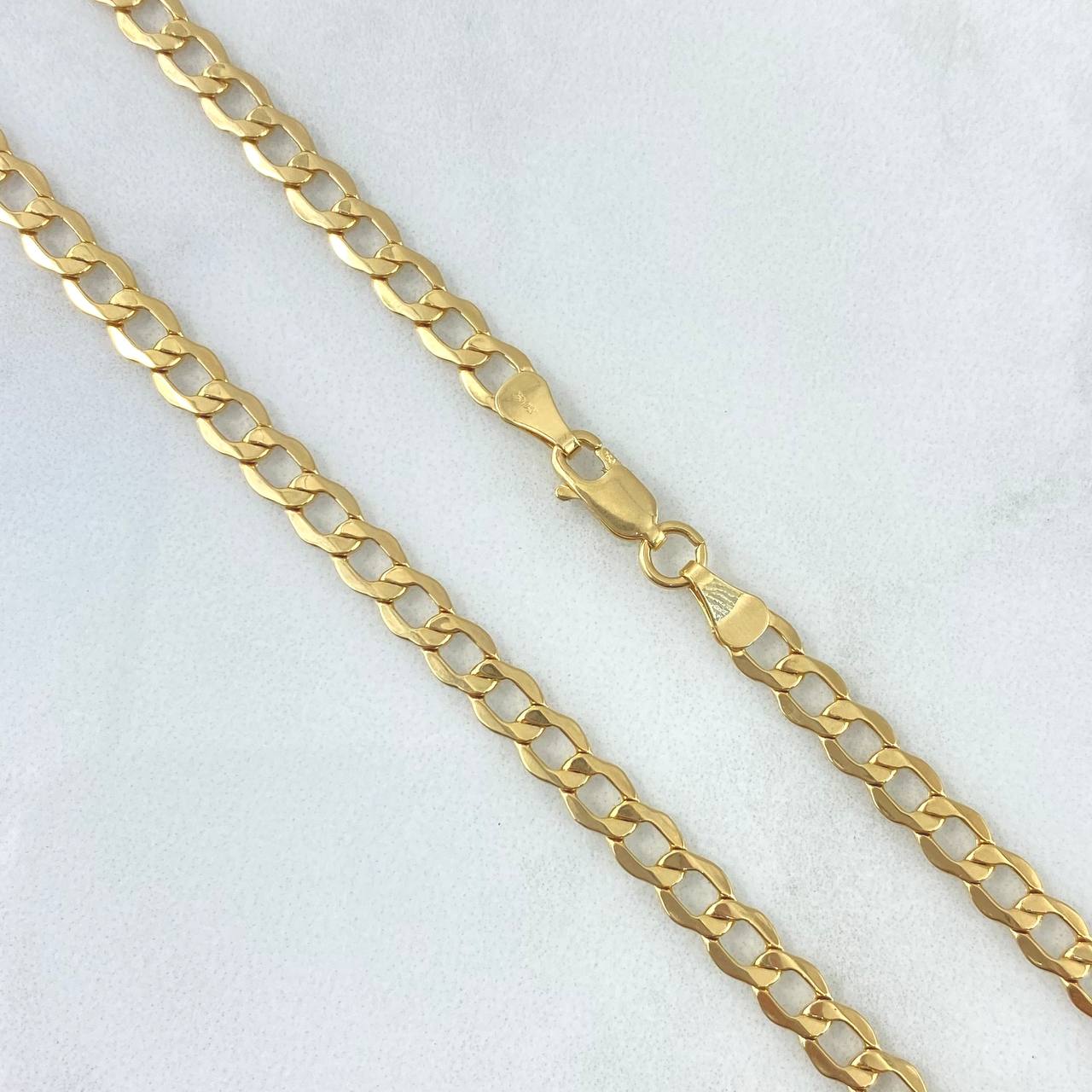 Cuban Links 7.5gr / 23.6in / 18K Gold +1