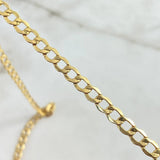 Cuban Links 7.5gr / 23.6in / 18K Gold +1