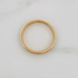 Half Eternity Ring 2.55g / T7 1/2 Yellow Gold 18K