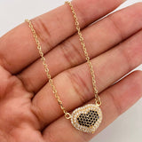 Cadena Aro Seguido Corazon 4.75g / 18 in / 1.4mm Oro Amarillo 18K