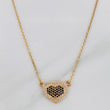 Cadena Aro Seguido Corazon 4.75g / 18 in / 1.4mm Oro Amarillo 18K