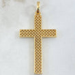 Pendant Cross Mesh 3.6gr / 2.0in / 18K Gold *