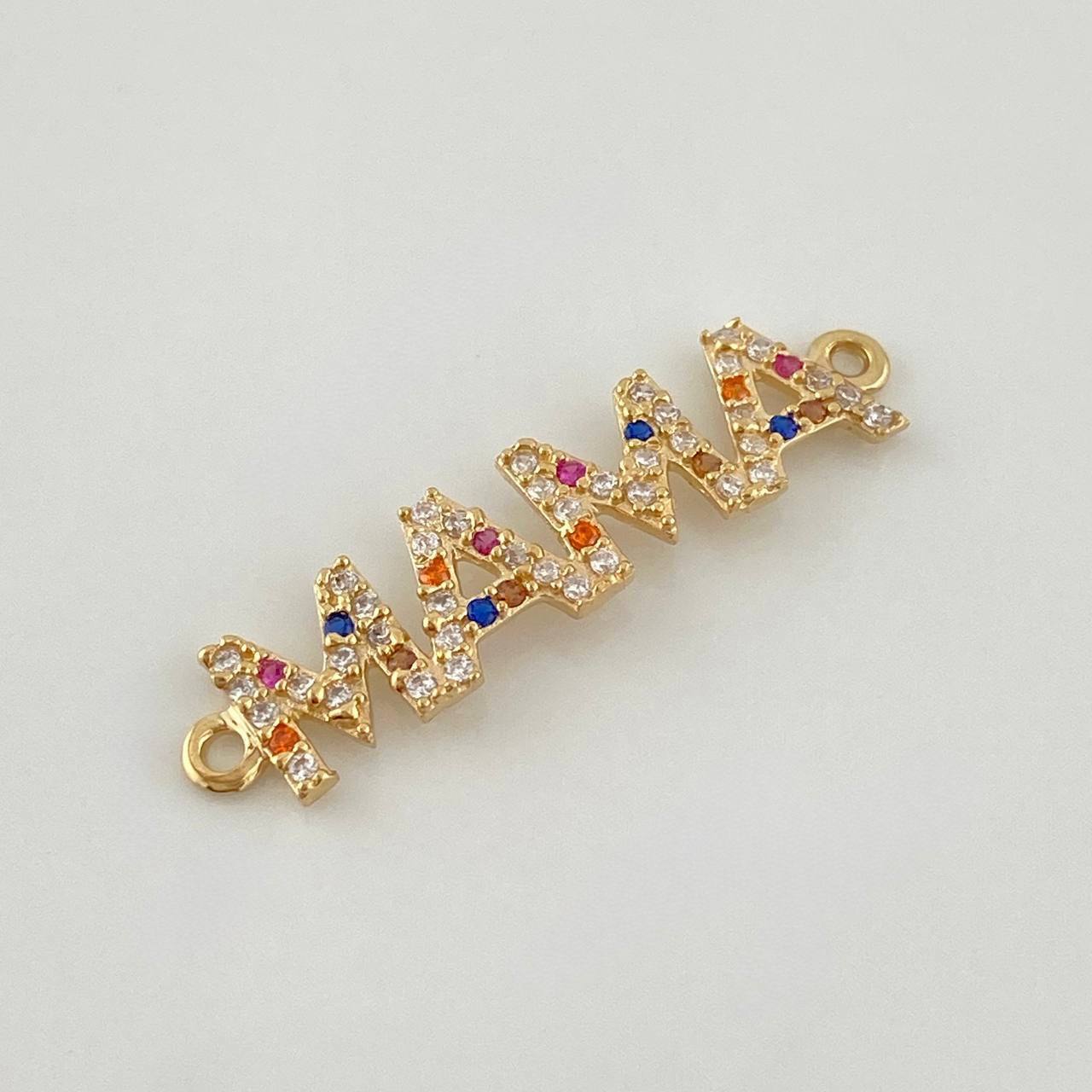 Charm Mama 1.25 g / 1 1/4 in 18K Yellow Gold